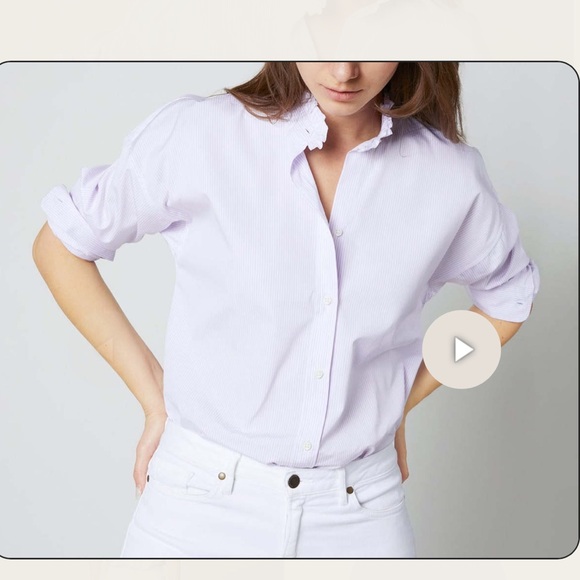 Ann Mashburn Gracen Top Lilac - EUC - Picture 6 of 6